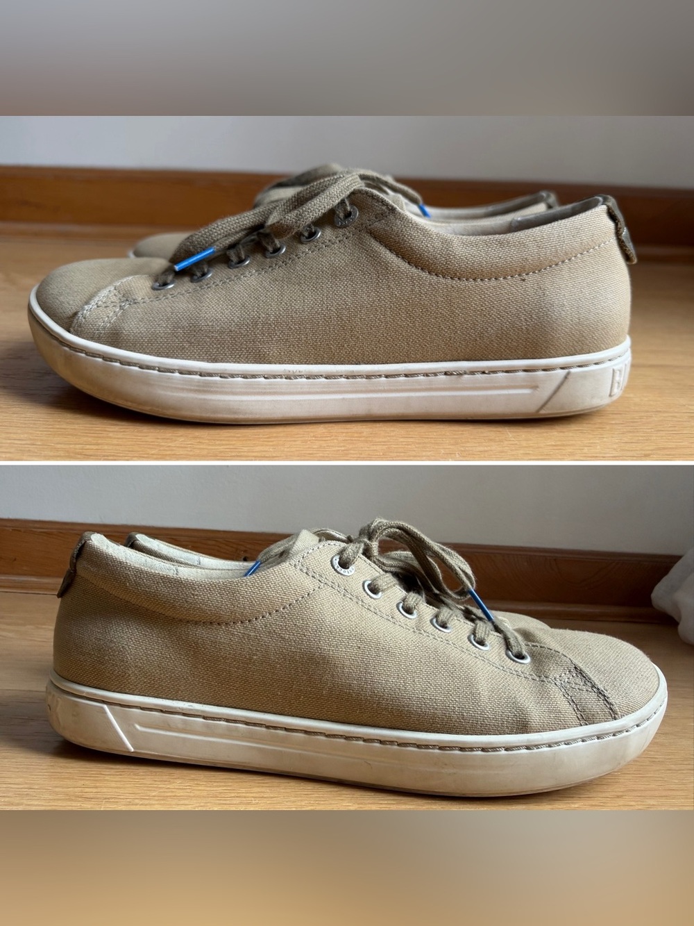 Birkenstock - Arran Lace-Up Sneaker, Khaki Canvas - Picture 7 of 14